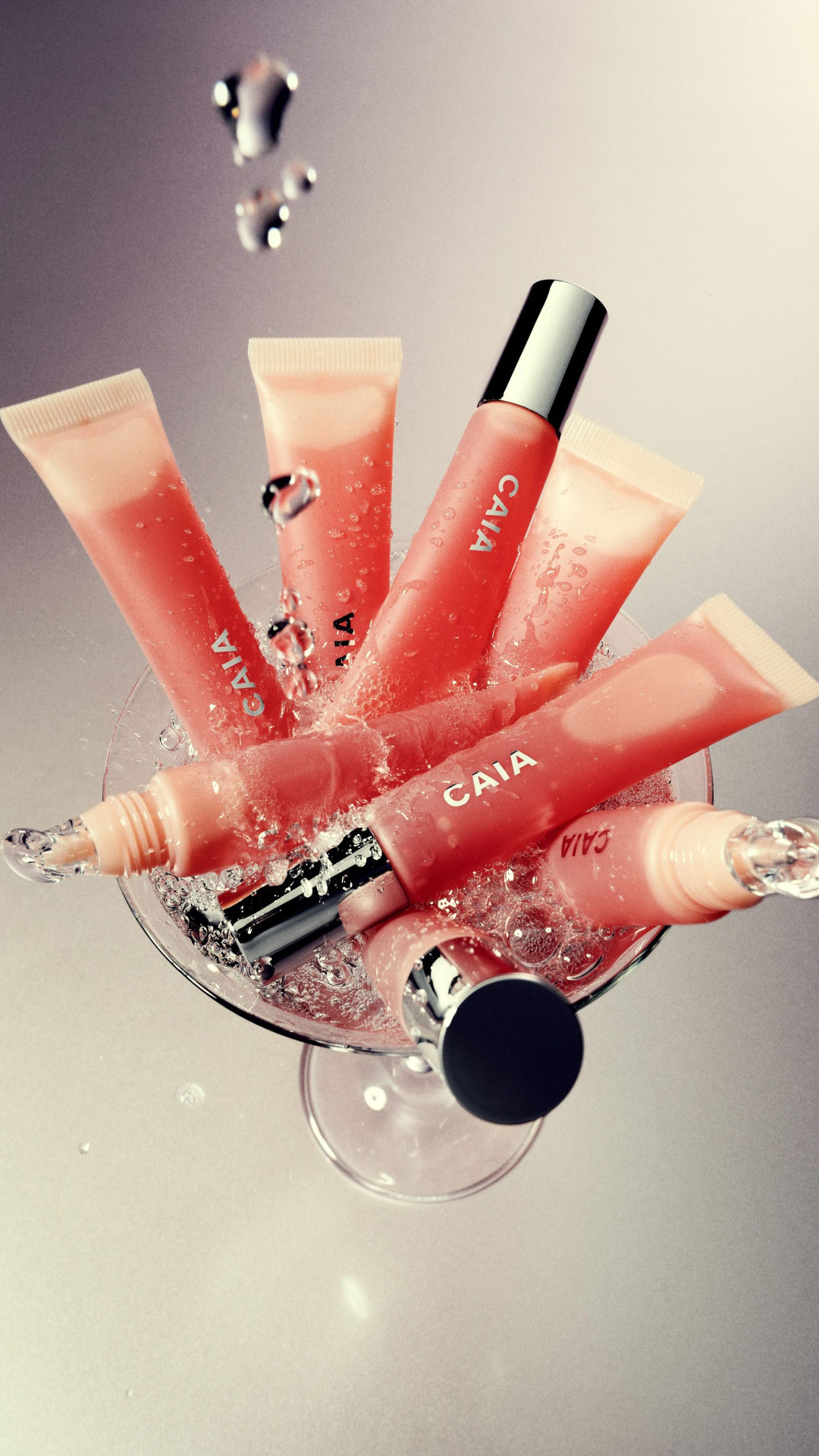 CAIA & Blossa lip gloss